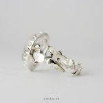 Handmade Silver Ring With Real High-Quality Dur Al Najaf