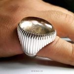 Handmade Silver Ring With Real High-Quality Durr Al Najaf