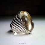 Handmade Silver Ring With Real High-Quality Durr Al Najaf