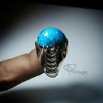 Original Neyshabury Feroza With Handmade Silver Ring MR0017 - Image 2
