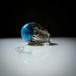 Original Neyshabury Feroza With Handmade Silver Ring MR0017 - Image 3