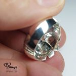 Original Neyshaburi Turquoise With Handmade Silver Ring MR0047 - Image 5