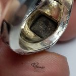 Original Neyshaburi Firoza With Handmade Silver Ring MR0053 - Image 5