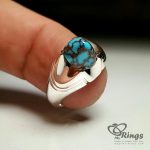 Original Shajar Feroze With Handmade Silver Ring MR0088 - Image 2