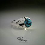 Original Shajar Feroze With Handmade Silver Ring MR0088 - Image 3