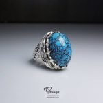 Natural Turquoise With Handmade Silver 925 Ring MR0103