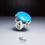 Original Turquoise With Handmade Silver 925 Ring