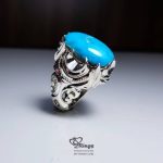 Natural Neyshaburi Firoza With Silver 925 Ring