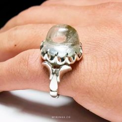 First Class Dur Al Najaf With Handmade Silver Ring MR0125