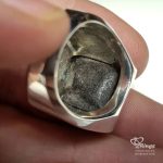 Natural Turquoise With Handmade Silver Ring
