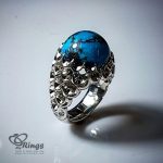 Shajar Turquoise And Handmade Silver 925 Ring