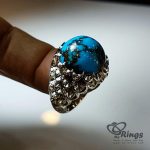 Shajar Turquoise And Handmade Silver 925 Ring