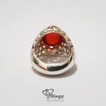Handmade Silver Ring And First Class Yemeni Agate