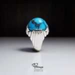 Nishapur Shajar Firoz And Handmade Silver 925 Ring