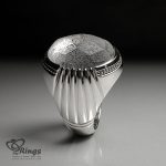 High Quality Dur Al Najaf With Handmade Silver Ring