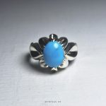 Exquisite Nishapur Firoza And Handmade Silver 925 Ring