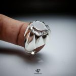 Antique Dur Al Najaf With Handmade Silver Ring MR0202