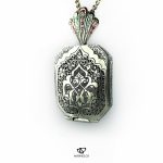 Handmade Silver Box For Hirz And Torbah
