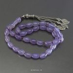 Purple Yemeni Aqeeq Tasbih