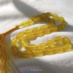 Yellow Aqeeq Tasbih MR0301 - Image 4