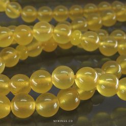 Natural Yellow Aqeeq TasbihNatural Yellow Aqeeq Tasbih