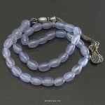 Natural Purple Yemeni Agate Prayer Beads