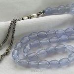 Natural Purple Yemeni Agate Prayer Beads
