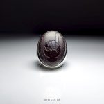 Very Unique Shafatolabd Yemeni Aqeeq With Classic Ring MR0337 - Image 5