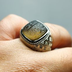 Elegant Smoky Quartz With Sterling Silver Rings