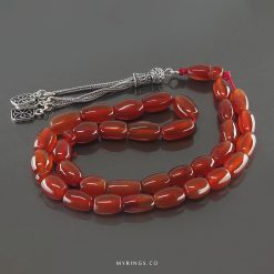 Special Yemeni Aqeeq Prayer Beads