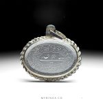 Elegant Handmade Sterling Silver Necklace With Durr Al Najaf Stone