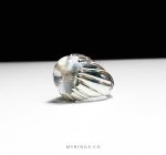 Durr Al Najaf Stone With Handcrafted Sterling Silver Ring MR0413