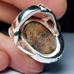 Handcrafted Silver Ring with Premium Nishapur Turquoise