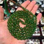 Super Special Authentic Afghan Shah Maqsood Tasbih with 101 Emerald Green Beads