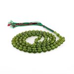 Collector’s Edition 101-Bead Shah Maqsoud Tasbih Made of Natural Emerald-Green Hesarak Gemstones from Afghanistan MR0485