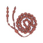 Exquisite Handcrafted Tasbih Crafted from Sacred Karbala Turbah – Durable 33-Bead with a Unique 5000-Count System R0487