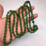 Luxury 101 Bead Emerald Green Shah Maqsoud Tasbih