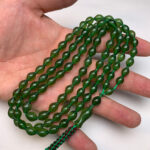 Luxury 101 Bead Emerald Green Shah Maqsoud Tasbih